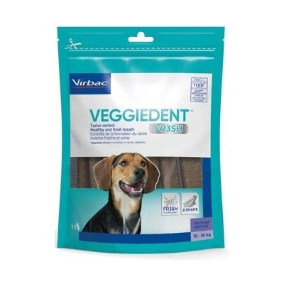 VIRBAC žuvacie plátky L 15 ks 285 g