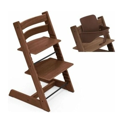Stokke Tripp Trapp Židlička + Baby Set 2 - Warm Brown