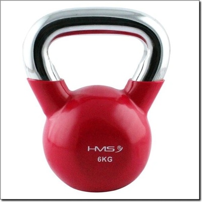 HMS Kettlebell s chromovým úchopom 6 kg