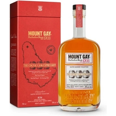 Mount Gay Cognac Cask 58% 0,7 l (holá láhev)