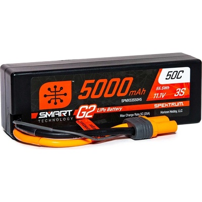 Spektrum Smart G2 LiPo 11.1 V 5000 mAh 50C HC IC5