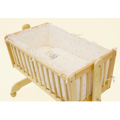 Scarlett souprava 6dílná do kolébky Méďa béžová – Zbozi.Blesk.cz