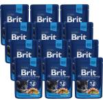 Brit Cat Котешко пилешко 12x100г