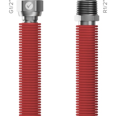 Merabell Aqua Flexi Pripojovacia hadica, vonkajší R1/2" × vnútorný G1/2", 30 – 60 cm, M0039