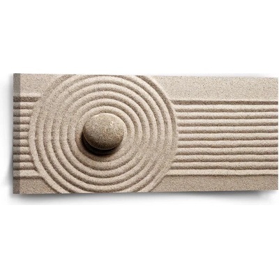 Sablio Obraz Otlačok v piesku - 110x50 cm