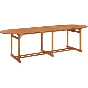 Image 1 of vidaXL Градинска трапезна маса, 280x90x75 cм, акациево дърво масив (315950)