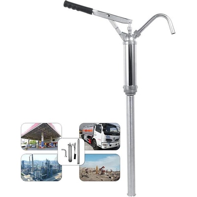 UNI Помпа ръчна вакуумна за източване на масло, гориво от варел 50-205 л, 300 мл на ход (01012421)