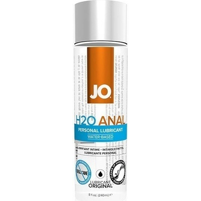 Análny lubrikant na vodnej báze Anal H2O Lubricant 240 ml System JO