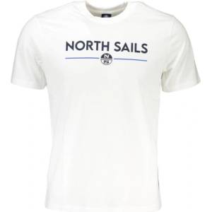 North sails Мъжка тениска с къс ръкав north sails, Цвят Бял (902837000_bi0101)