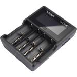 XTAR Зарядно устройство за батерии XTAR VC4 LCD USB Black (VC4)