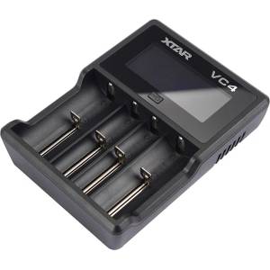 XTAR Зарядно устройство за батерии XTAR VC4 LCD USB Black (VC4)