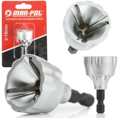 Odhrotovač vnější 3 - 19 mm 1/4" MAR-POL M55877