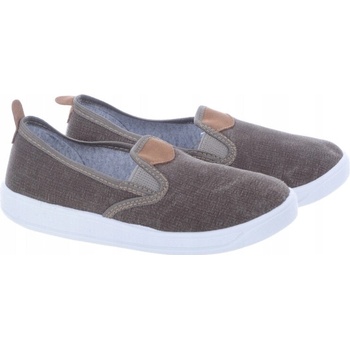 Zasúvacie tenisky chlapec slip on khaki