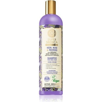 Natura Siberica Kedr Rose & Protein proteinový šampon 400 ml