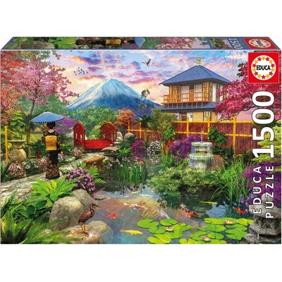 Educa Пъзел Educa - Японска градина, 1500 части (EDU19937)