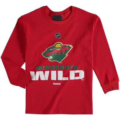 Reebok dětské tričko Minnesota Wild NHL Clean Cut