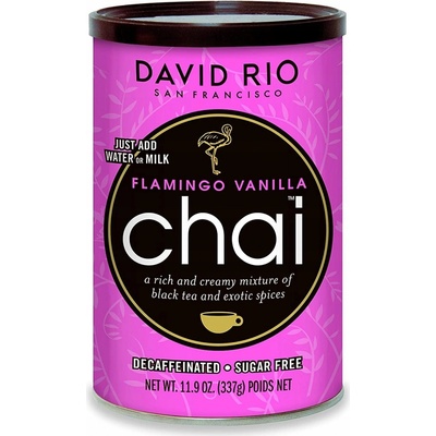 David Rio Chai Flamingo Vanilla sugar free decaf 337 g