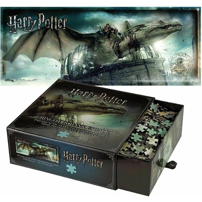 NOBLE PARTNERS Panoramatické Harry Potter Útěk od Gringottových 1000 dielov
