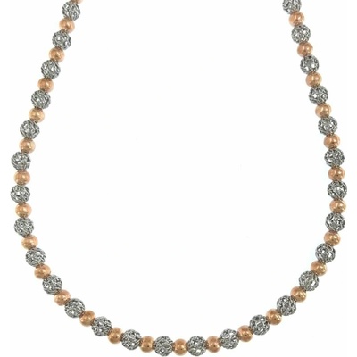 InfinitySilver Strieborný náhrdelník s filigránovými guľôčkami 57006045