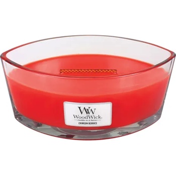Image 1 of WoodWick Crimson Berries ароматна свещ с дървен фитил 453, 6 гр