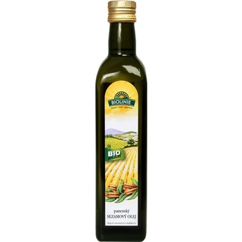 BioLinie Sezamový olej lisovaný za studena Bio 0,5 l