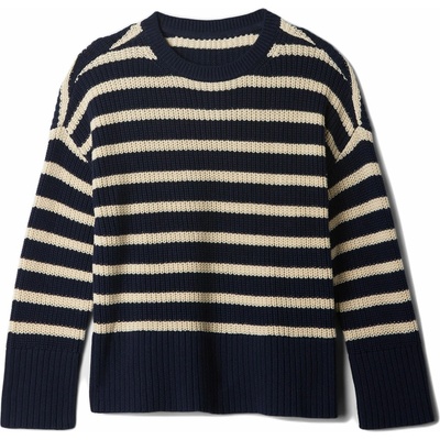 GAP Boxy Crew tmavo modrá