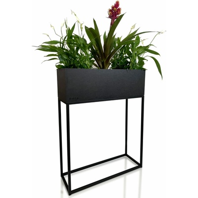 Fiorino Stojan na květiny Loft Antracit 62 x 22 x 80 cm