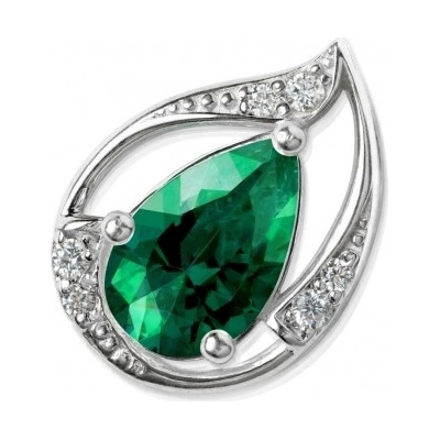 Couple přívěsek Bethany bílé zlato se zirkony 6670274 0 0 6