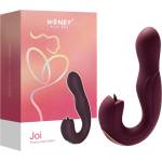 Honey Play Box Box Joi - вибратор за G-точка с въртяща и галища глава - лилав