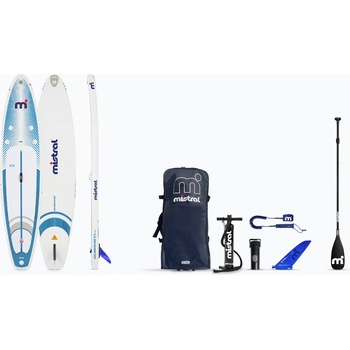 Mistral SUP дъска Mistral Gold Rush Air 11'5 white/blue