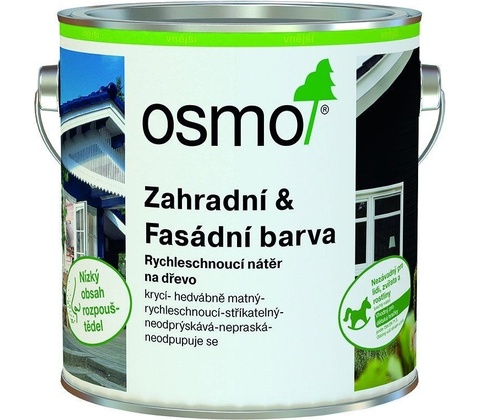 Osmo 7262 Zahradní a fasádní barva 2,5 l Čistá bílá