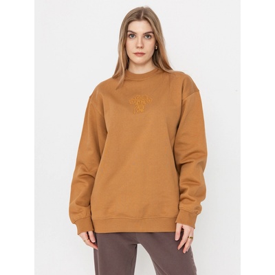 RVCA Thanks For Nothing Crew camel