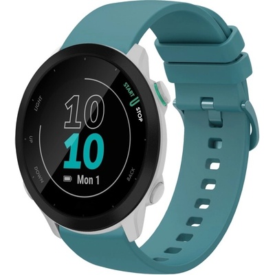 VSECHNONAMOBIL 113473 SILICONE Vyměnitelný řemínek pro Garmin Forerunner 55mm tmavě zelený od 348 Kč