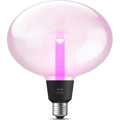 Philips Смарт LED RGBW димируема крушка Philips Hue LG Ellipse WACA, 6.5W, 500 lm, E27, бяла/цветна светлина, 16 милиона цвята (BT, Zigbee, HomeKit, Google, Alexa, SmartThings) (929003151301)