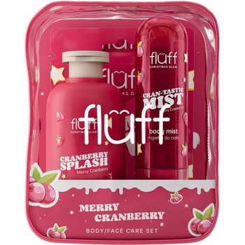 Fluff Козметичен комплект Merry Cranberry, 3 части