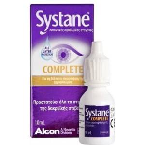 Alcon Овлажняващи капки за очи, Alcon Systane Complete Moisturizing eye drops 10ml