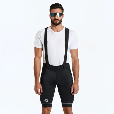Attabo Pánske Kirun Pro Bib Shorts Cargo čierne