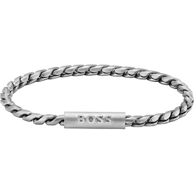 Hugo Boss Módny pánsky náramok z ocele Doran 1580695 strieborná