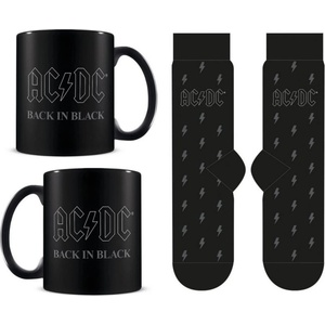 NNM подаръчен комплект (чаша, чорапи) AC/DC - Back In Black - GP86989