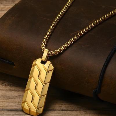 HARAHU Колие ax-38433 - Златен kp38433 (ax-38433)