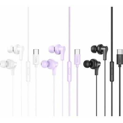 Hoco Wire Earphones Type C With Microphone M114