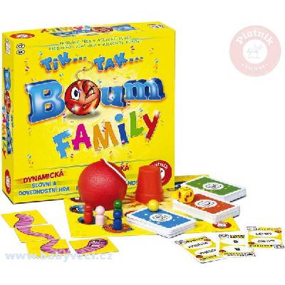 PIATNIK Hra TIK TAK BUM Family Zvuk > varianta family