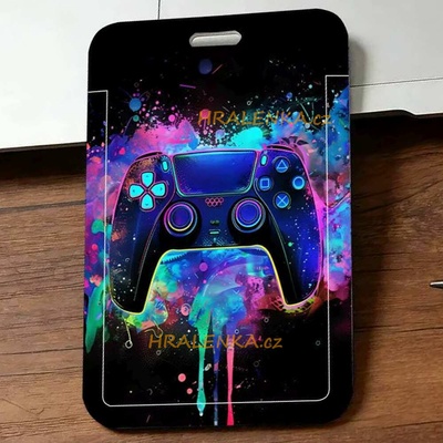 Šňůrka na krk 26279 s cedulkou na ID karty Game