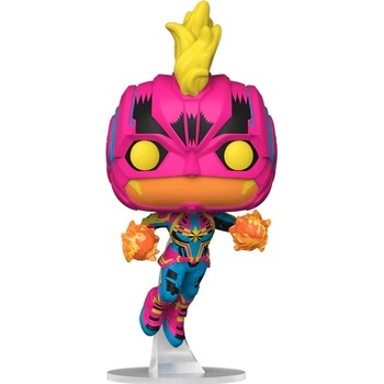 Funko Pop! Marvel Captain Marvel BlackLight limited exclusive edition
