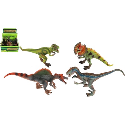Teddies Dinosaurus plastový 34 x 17 cm sada 8 druhov