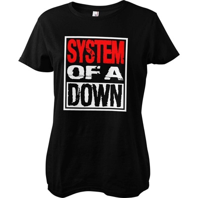 System of a Down Logo Black M Дамски Риза (<![CDATA[WMX-5-SOAD006-H92-3-BK-M]]>)