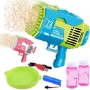 Pistole na mýdlové bubliny automatický bublifuk Modrá