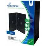 MediaRange DVD кутия за 3 диска, черна