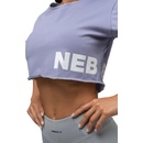 Nebbia Crop top tričko POWERHOUSE 279 fialový