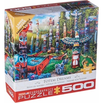 Image 1 of EUROGRAPHICS - Puzzle Totem Dreams 500 XXL - 500 piese
